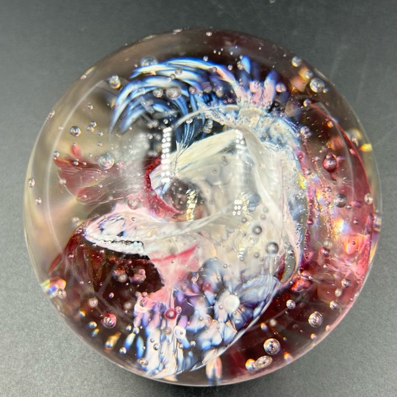 Vintage Handblown Selkirk Glass Paperweight - Picture 6 of 9